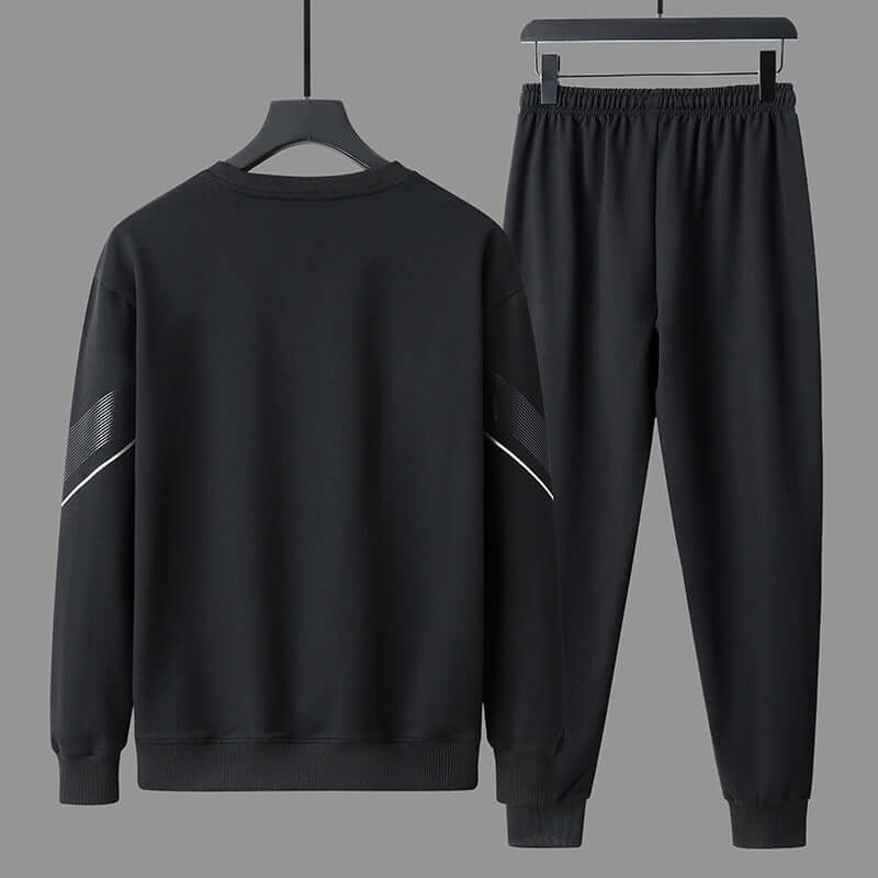 Round Neck Sweater Pants Men's Casual Sweatshirt Outfit eprolo