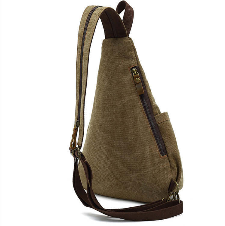 Men's Canvas Chest Bag Large Capacity Leisure eprolo