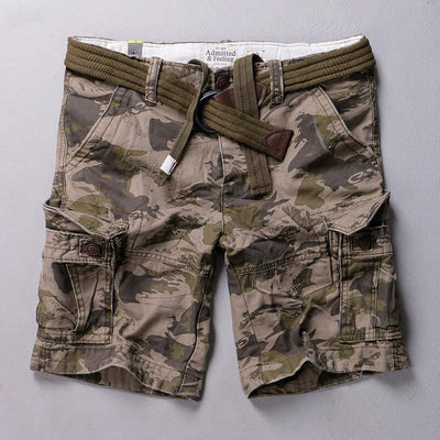 Plus Size Pants Camo Men's Shorts eprolo