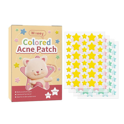 Wiieey Acne Patch Series Downplaying Acne Pockmarks Spots Cleansing Closed Mouth Multi-style Graphic Acne Patch eprolo