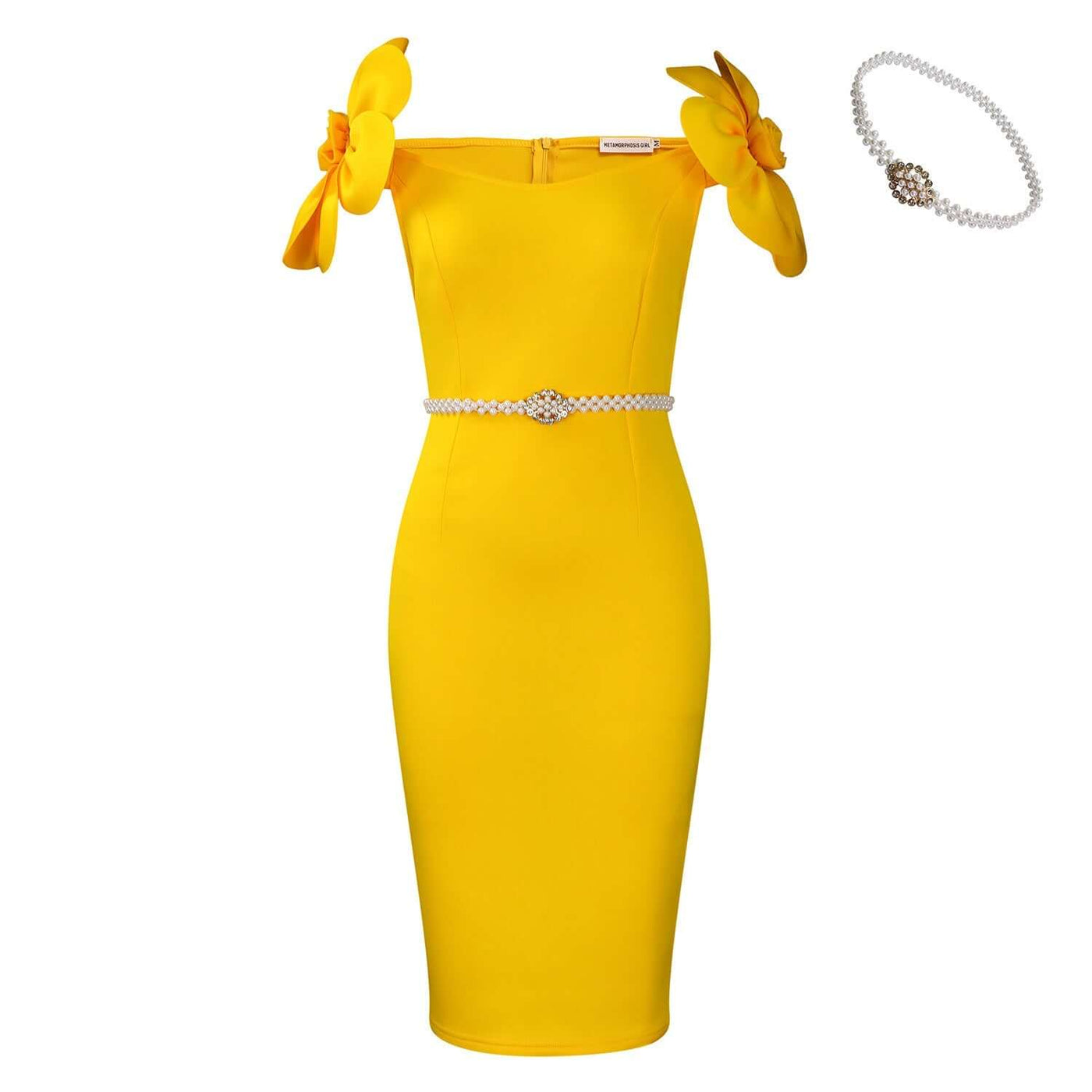 Women's Three-dimensional Floral Elegant Dress eprolo