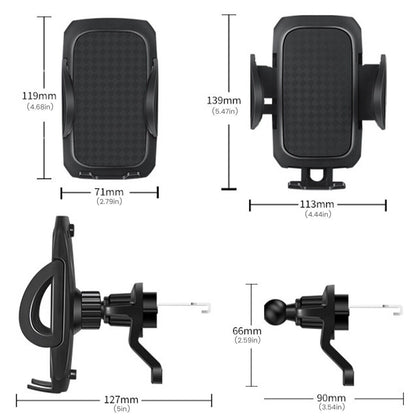 Universal Mobile Car Phone Holder Air Vent Mount Cradle Stand UK eprolo