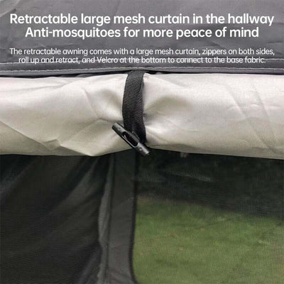 Outdoor Extended SUV Tail Tent Room, Vehicle-mounted Tent, Trunk Tent, Car Rear Trunk Tent eprolo