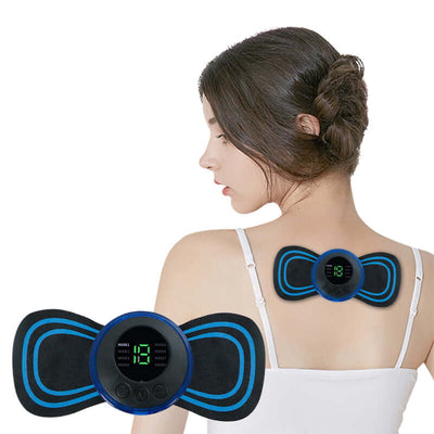 EMS Electric Pulse Neck Massager Cervical Massage Patch Back Sticker Muscle Stimulator Portable Relief Pain Relax Massageador eprolo