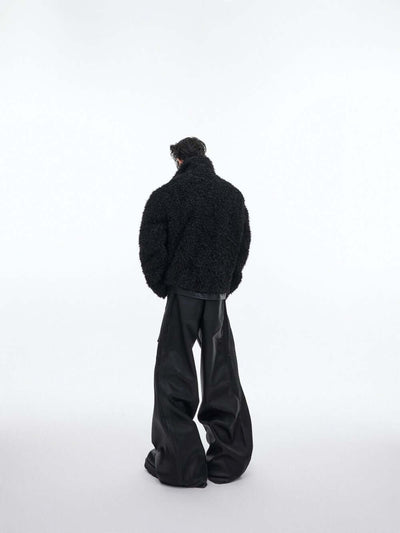 Vintage Lamb Fleece PU Fur Coat eprolo