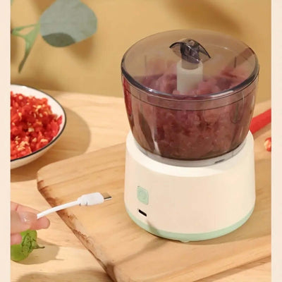 White Multi-functional Food Processor, Simple Appearance And Versatile, Multi-functional Integration, Good Helper In The Kitchen. eprolo