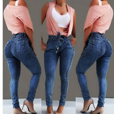 Fringed jeans Astrazona