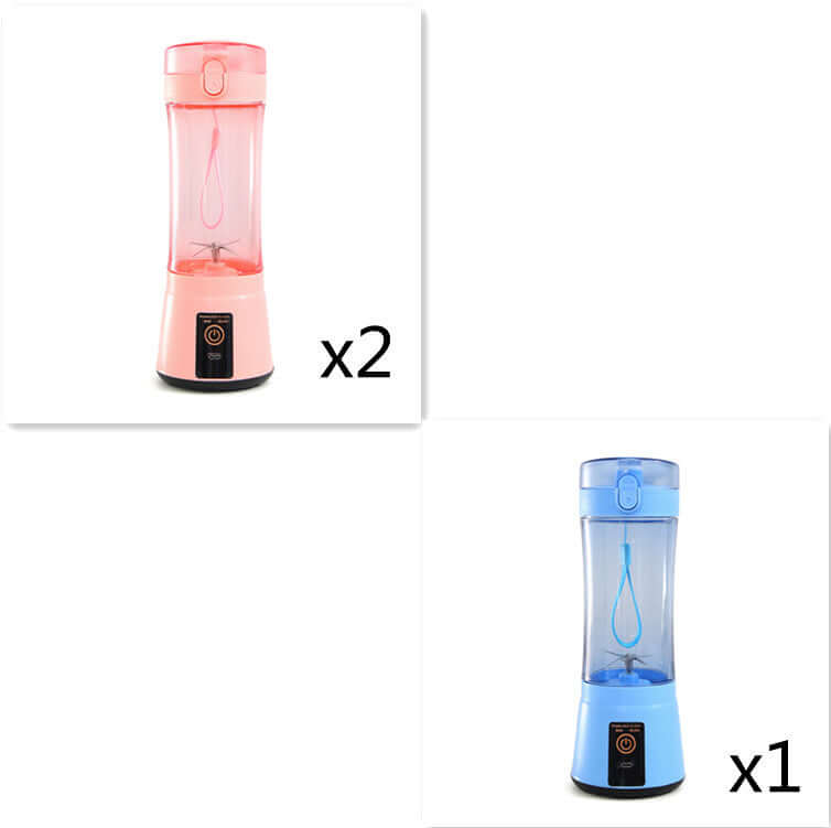 Portable Electric Fruit Juicer Wireless USB Rechargeable Mini Mixer Multifunction Summer Smoothie Blender Machine Kitchen Supplies eprolo