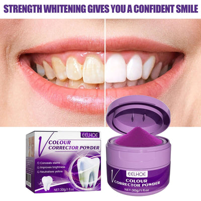 v34 Whitening Powder, Cleaning Stains Freshening Breath And Brightening White Teeth Cleaning Powder eprolo