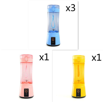 Portable Electric Fruit Juicer Wireless USB Rechargeable Mini Mixer Multifunction Summer Smoothie Blender Machine Kitchen Supplies eprolo