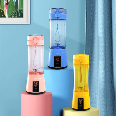 Portable Electric Fruit Juicer Wireless USB Rechargeable Mini Mixer Multifunction Summer Smoothie Blender Machine Kitchen Supplies eprolo