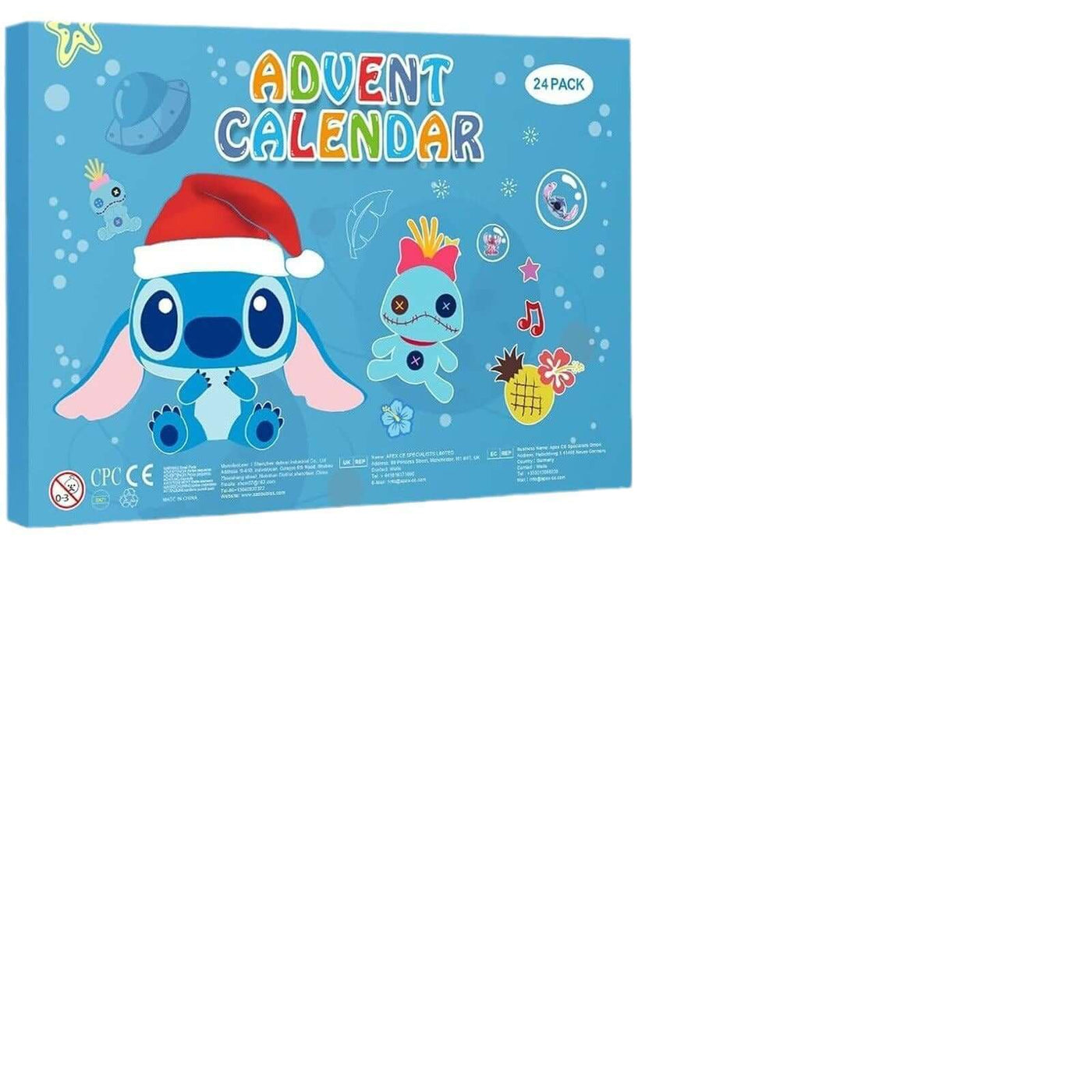 New Stitch Jewelry Paper Box Gift Box Packaging Christmas Halloween Gift 24 Grid Blind Box Bracelet Gift Box eprolo