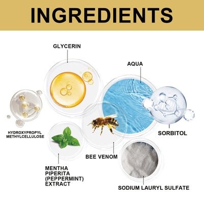 Bee Venom Gingival Toothpaste, Cleaning Stains Breath Fresh Whitening Toothpaste eprolo
