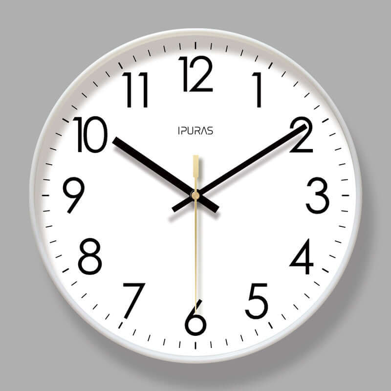 2025 New 10/12/14 - inch Electronic Calendar Wall Clock. Monitors temp & humidity. Dual - display. Mute. Quartz movement. eprolo