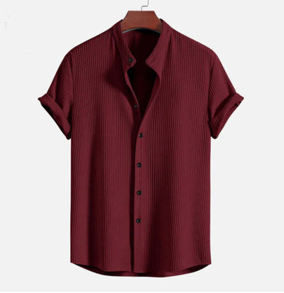 Short Sleeve Loose Shirt Top Summer Mens Clothing Astrazona
