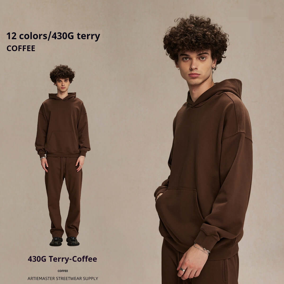 Terry Sweater Men's And Women's Hoodies eprolo