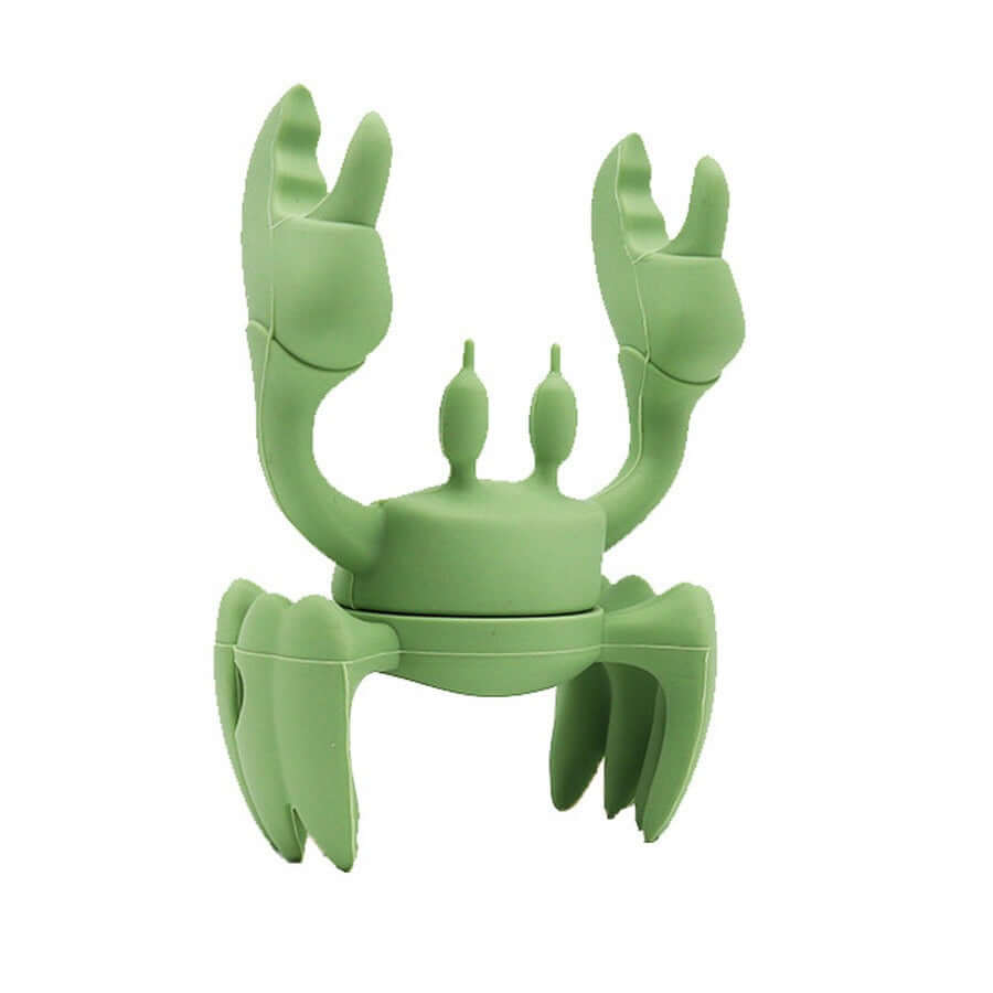 Crab pot edge clip crab silicone tableware holder spoon holder steam radiator anti slip spoon holder anti overflow device eprolo