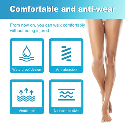 Thigh Anti-Wear Pads, Anti-Friction Invisible Thigh High Elastic Leg Protector Knee Calf Casual Pads eprolo