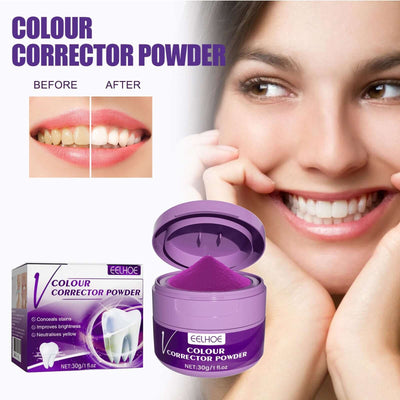 v34 Whitening Powder, Cleaning Stains Freshening Breath And Brightening White Teeth Cleaning Powder eprolo