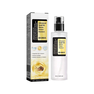 OUHOE Snail 96 Collagen Power Essence Repairs Skin Barrier, Moisturizes And Desalinates Black Spot Snail Essence eprolo