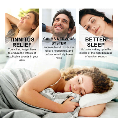 Tinnitus Relief Spray, Relieves Ear Discomfort Earplugs Earwax Cleaning Ear Care Spray eprolo