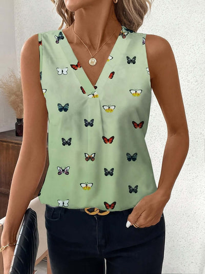 Women's Versatile Minimalist Printed Vest eprolo