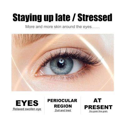 Anti-wrinkle Eye Cream, Moisturizing Smooth Firming Skin Smoothing Eye Fine Lines Massage Eye Cream eprolo