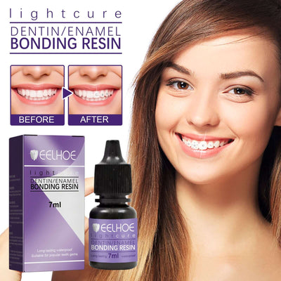 Tooth Gem Decorative Glue, DIY Fashionable Jewelry Bonding Teeth Gems Light Cured Adhesive Glue eprolo