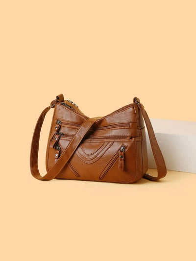 PU Multi-Compartment Crossbody Bag eprolo