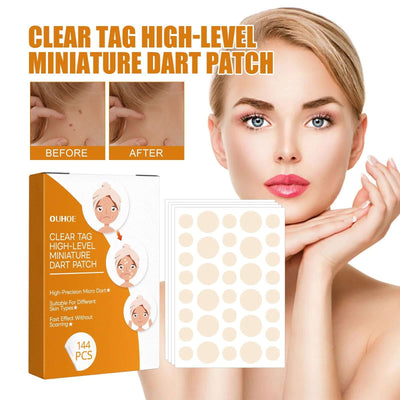 Mole Label Repair Patch, Repair Neck Flesh Grain Filamentary Wart Corns Skin Cleaning Gram Wart Patch eprolo