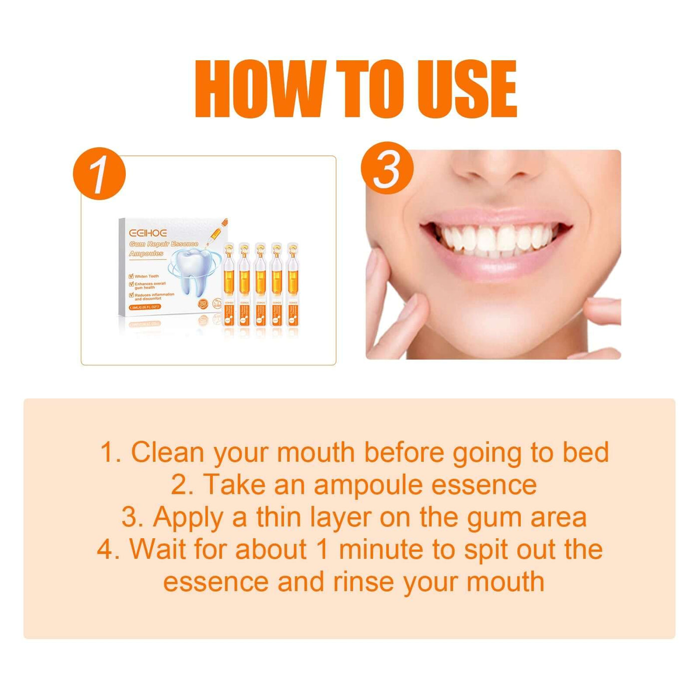 Tooth Repair Essence, Cleaning Teeth Stains Tartar Care Gums Oral Care Essence eprolo