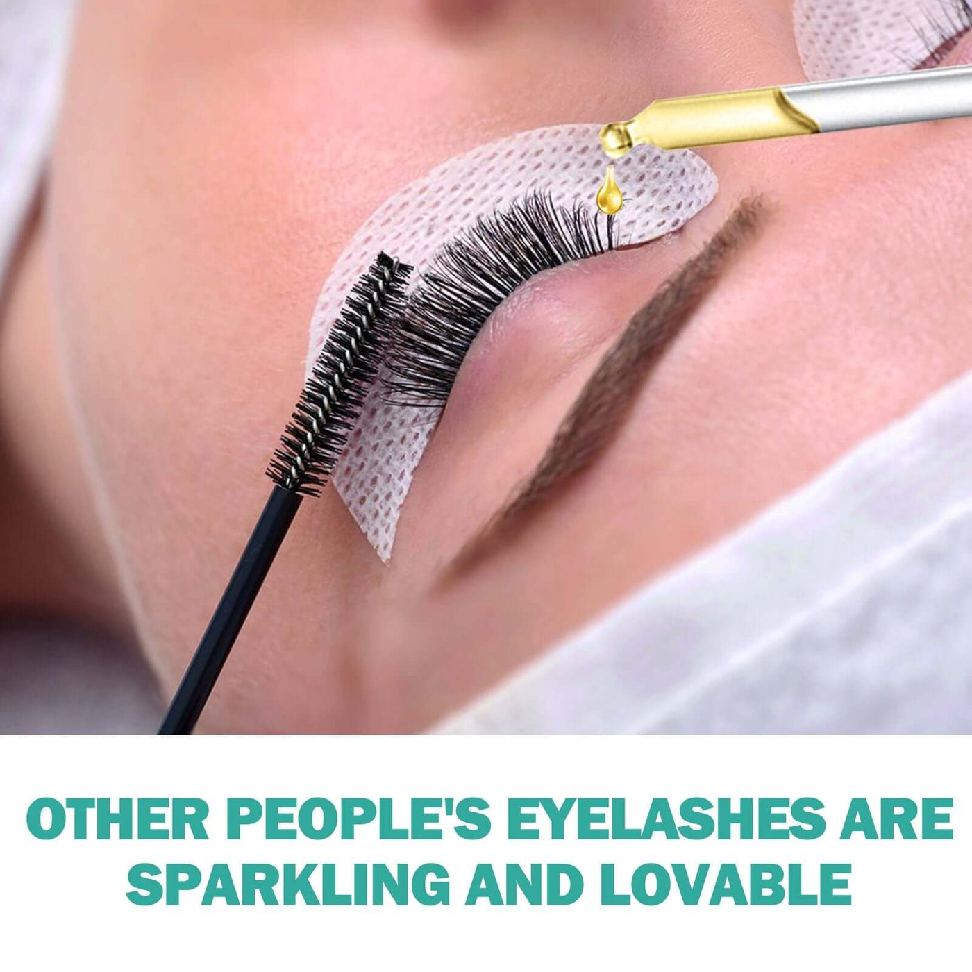 Eyelash Nourishing Oil, Natural Lengthening And Curling Volumizing Thick Mascara eprolo