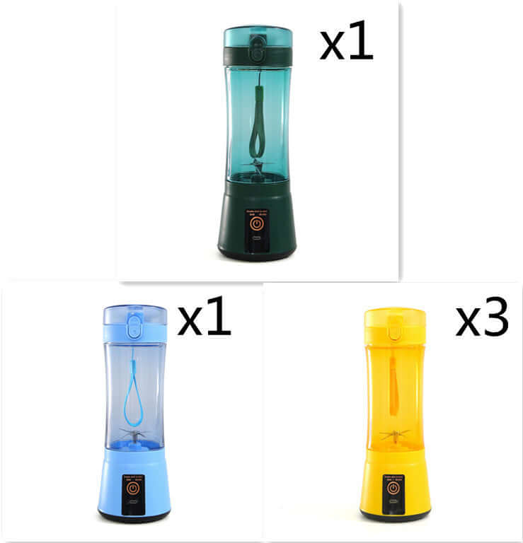 Portable Electric Fruit Juicer Wireless USB Rechargeable Mini Mixer Multifunction Summer Smoothie Blender Machine Kitchen Supplies eprolo