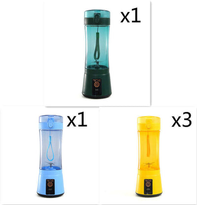 Portable Electric Fruit Juicer Wireless USB Rechargeable Mini Mixer Multifunction Summer Smoothie Blender Machine Kitchen Supplies eprolo