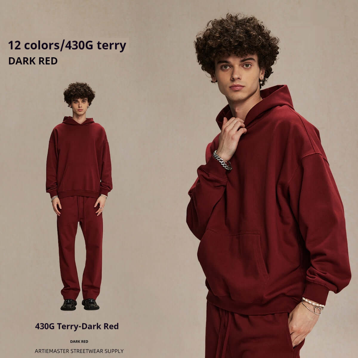 Terry Sweater Men's And Women's Hoodies eprolo