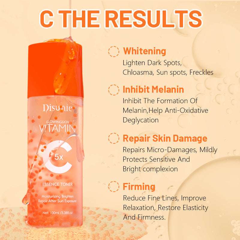 Vit C Face Serum Facial Whitening Brightening Hyaluronic Acid Collagen Vitamin C Dark Spot Corrector Anti-Aging Serums For Face eprolo