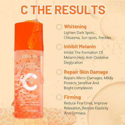 Vit C Face Serum Facial Whitening Brightening Hyaluronic Acid Collagen Vitamin C Dark Spot Corrector Anti-Aging Serums For Face eprolo