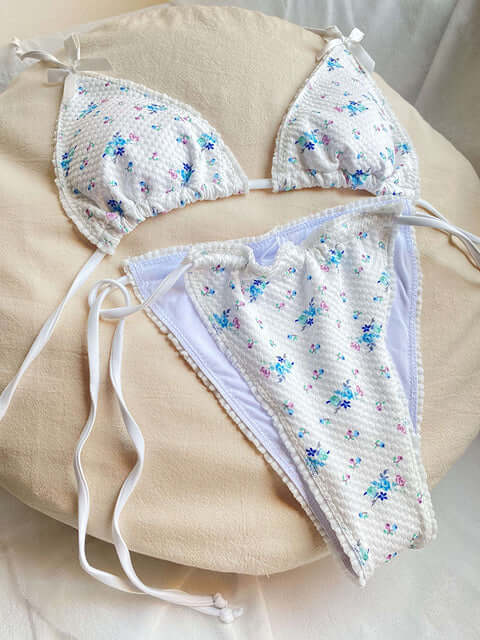Women Floral Swimsuit  Summer Bikini Set eprolo