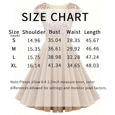 Women's Elegant Sequin V Neck Cap Sleeves Pleated Evening Cocktail and wedding Dress Astrazona