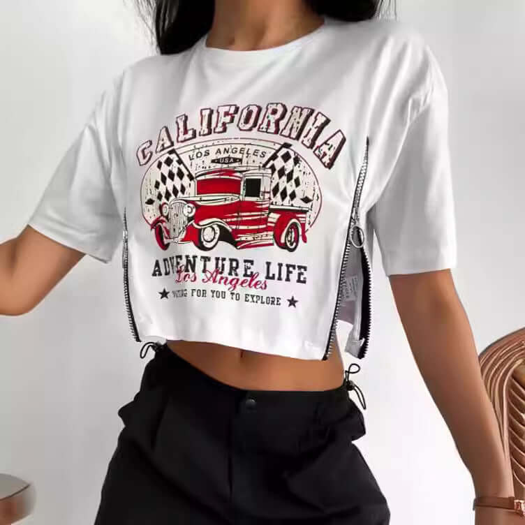 Trendy Versatile T-shirt Women eprolo