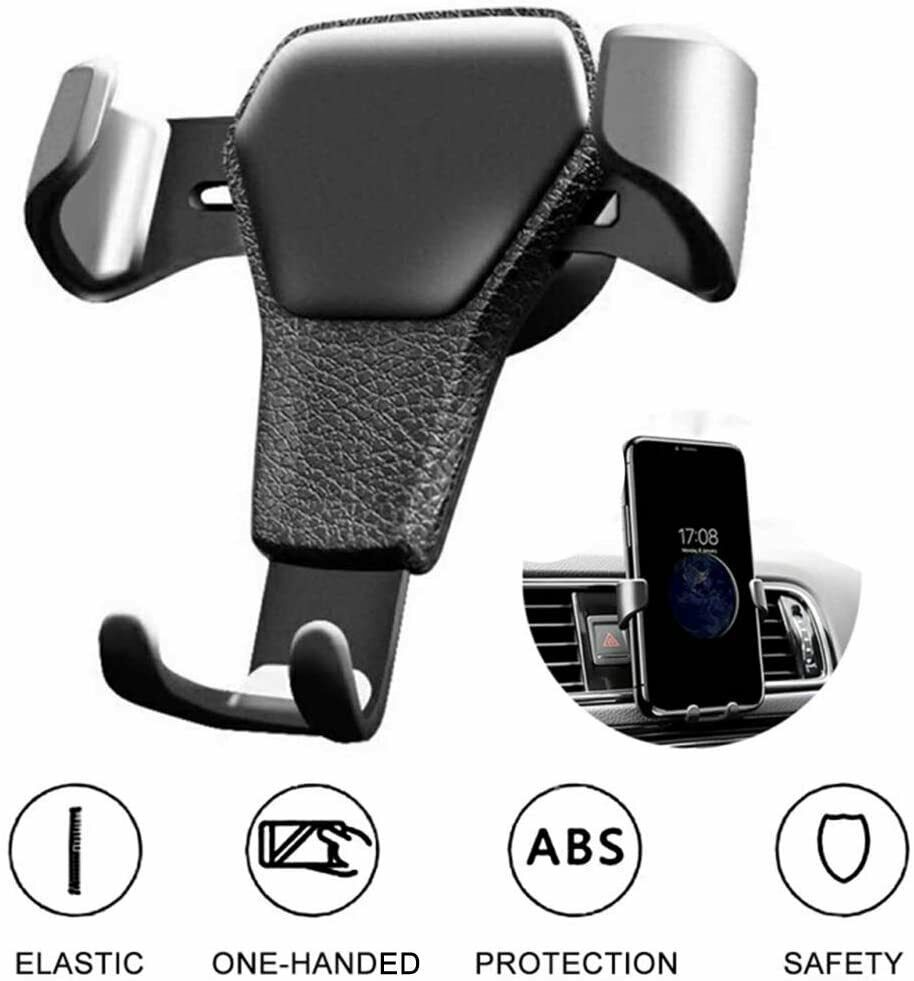 Universal Car Mount Holder Stand Air Vent Cradle For Mobile Cell Phone Gravity Car Mount Air Vent Phone Holder For I Phone X XR XS Max S Amsung S10 Note9 eprolo