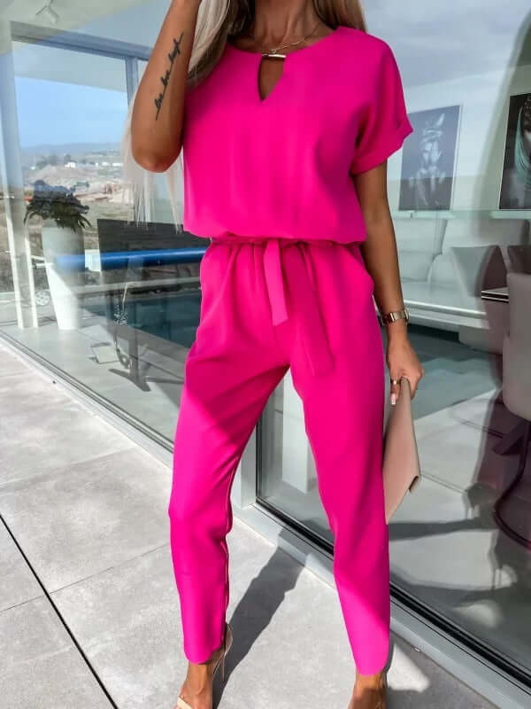Casual Suit Independent Station Fashion Solid Color Jumpsuit eprolo