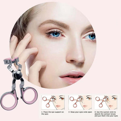 Eye Care Contact Lenses Inserter Remover Plastic Soft Tip Tweezer Stick Wearing Tools Lens Accessories Accessories eprolo