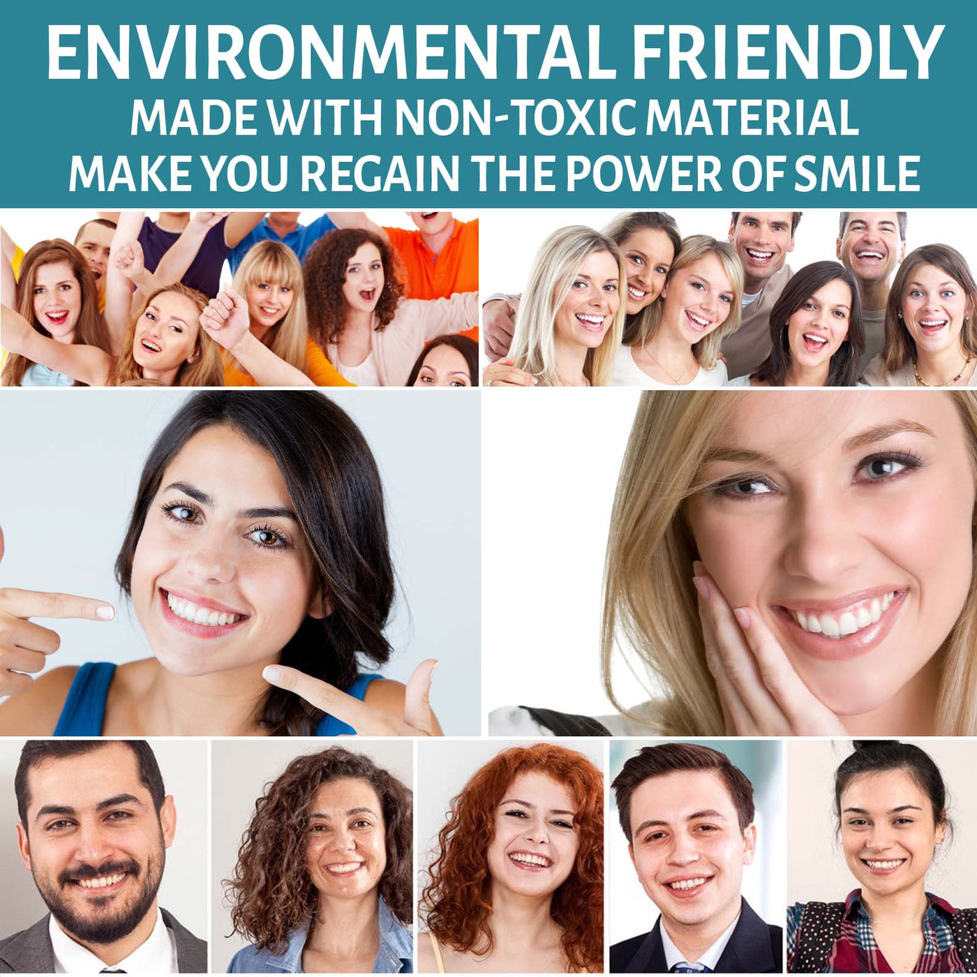 Adjustable Buckle Denture, Temporary Fillings Interdental Fillings Orthodontic Denture Kits eprolo