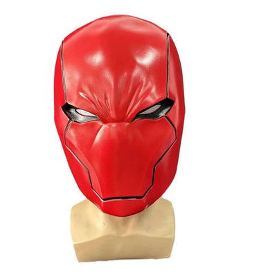 Movie Cosplay Red Hood Mask Arkham Knight The Dark Knight Masks Helmet Man Full Head Cosplay Prop Halloween Fancy Party Headwear eprolo