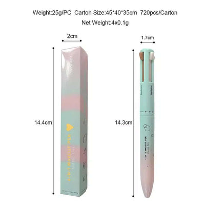 4 in 1 makeup pencil 4 in 1 makeup pencil 4 colors 4 colors lip liner highlight eye shadow eyeliner eyebrow pencil 4in1 eprolo