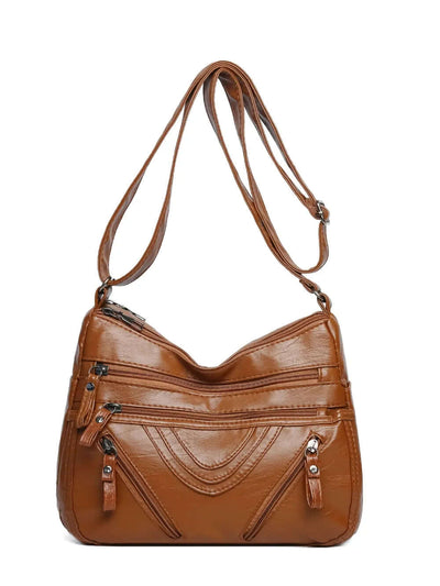 PU Multi-Compartment Crossbody Bag eprolo