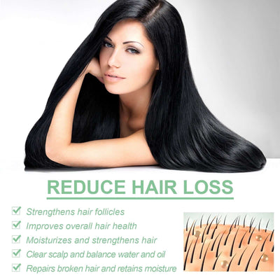 Strengthening Roll On Hair Essential Oil, Scalp Massage Moisturizing Hair Roots Thickening Hair Care Ball Essential Oil eprolo