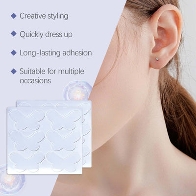 Butterfly Support Ear Stickers Invisible Comfortable Breathable Ear With Air And Face Small Support Decorative Ear Stickers eprolo