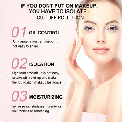 Base Gel For Makeup, Pre-makeup Moisturizing And Firming Skin Isolation Base Concealer Cream eprolo